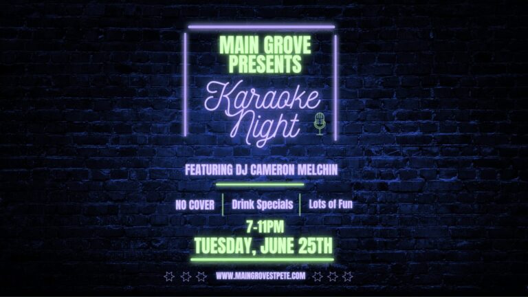 Karaoke Night – Downtown St Pete